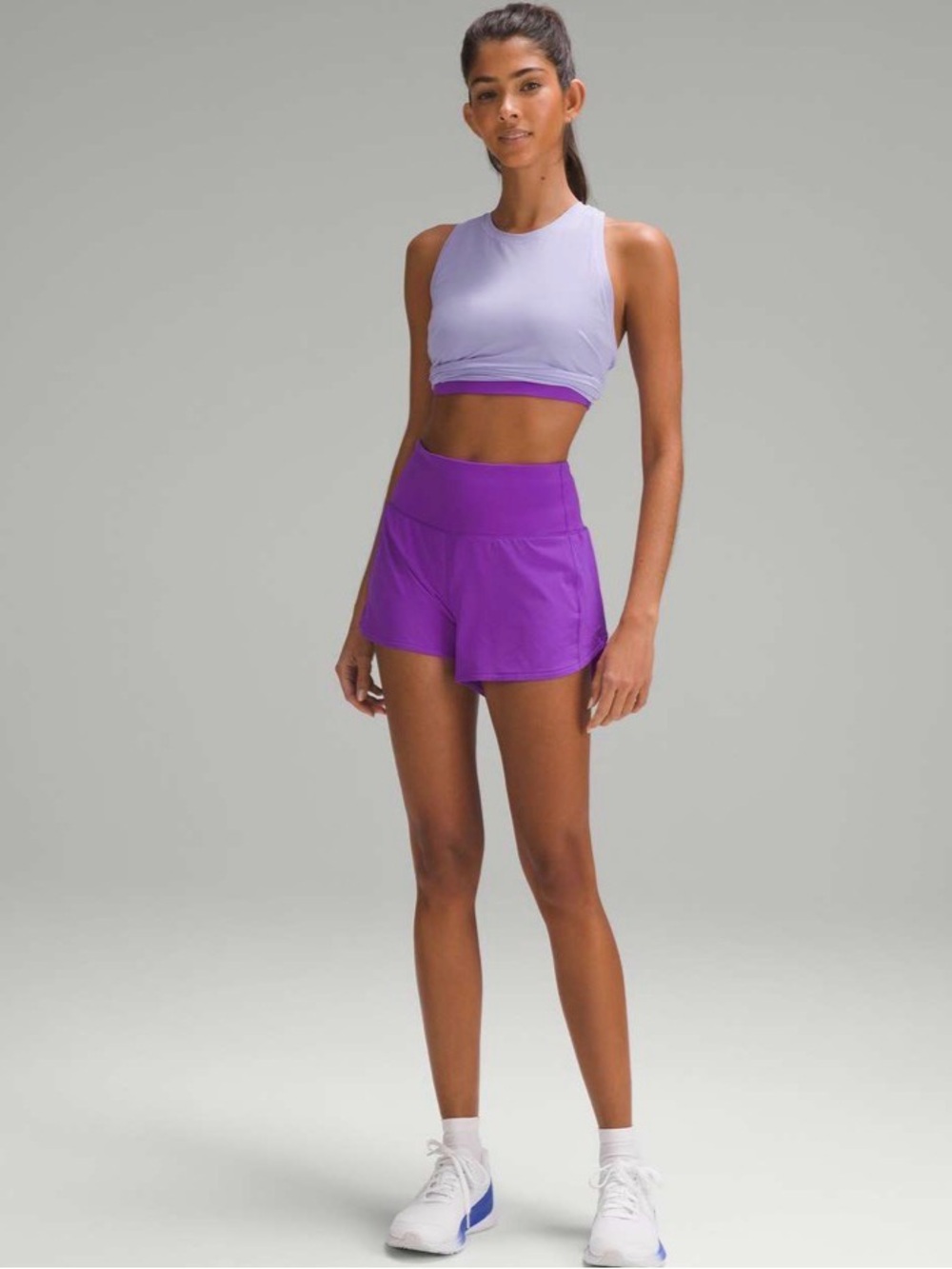 Lululemon Speed Up High-Rise Lined Short 4"
- Atomic Purple